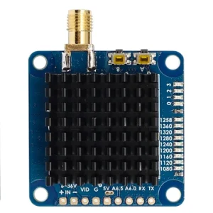 Видеопередатчик VTX-1G3TE 1,2 GHz 1,3 GHz 2000mW 2W 9CH с управлением Tramp VTX для FPV дальнего радиуса действия