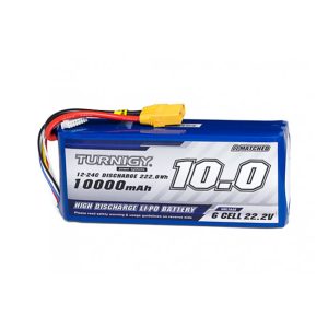 Аккумулятор Turnigy высокой емкости 10000 мАч 6S 12C Lipo Pack с XT90