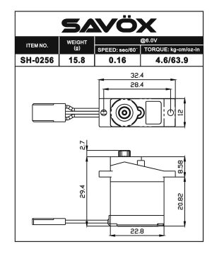 Savox SH0256