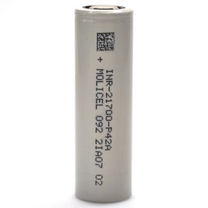 Аккумулятор MOLICEL INR21700 P42A 4000mAh 45A
