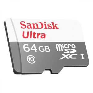 Карта памяти SanDisk Ultra microSDHC 64GB 100MB/s