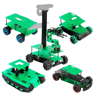 Шасси робота-автомобиля Yahboom из алюминиевого сплава ROS (4WD, Pendulum Suspension)