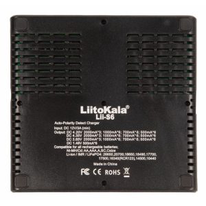 Зарядное устройство батарей 18650 LiitoKala Lii-S6