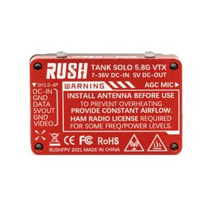 Видеопередатчик RUSHFPV TANK SOLO 5,8 ГГц