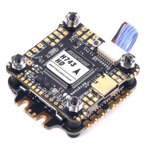 Стек Skystars H743 Dual Gyro + KM60 BLHeli_32 30x30 3-6S 